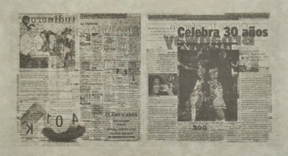 Литография Kassay - Untitled 7/8 (La Opinión)