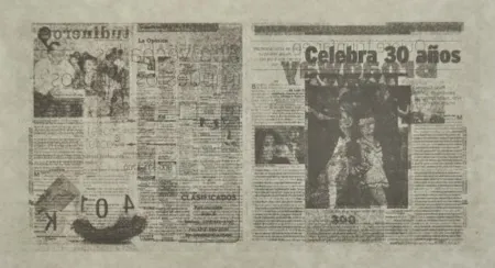 Литография Kassay - Untitled 7/8 (La Opinión)