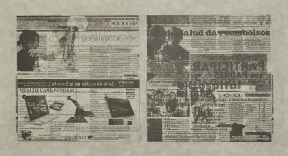 Литография Kassay - Untitled 8/8 (La Opinión)