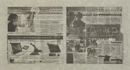 Литография Kassay - Untitled 8/8 (La Opinión)