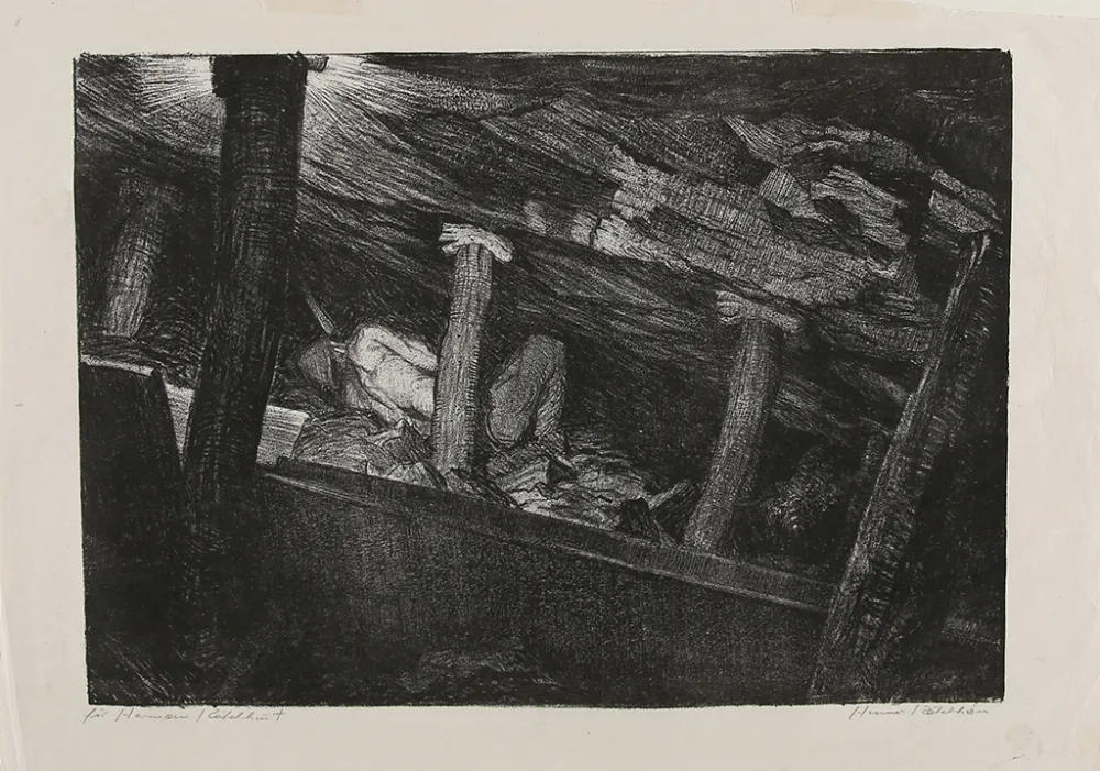 Гравюра Kätelhön - Stollen