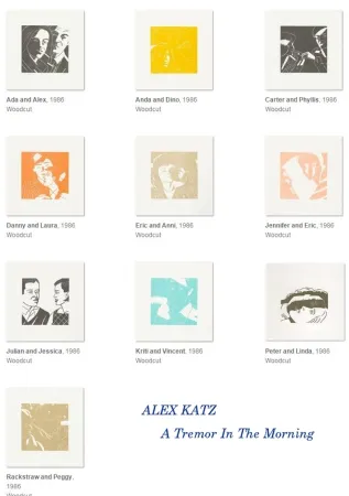 Гравюра На Дереве Katz - A Tremor In The Morning