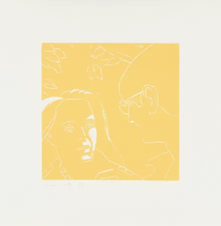 Гравюра На Дереве Katz - Anda and Dino (from A Tremor in the Morning)