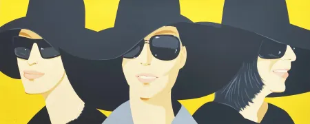 Сериграфия Katz - Black Hats IV