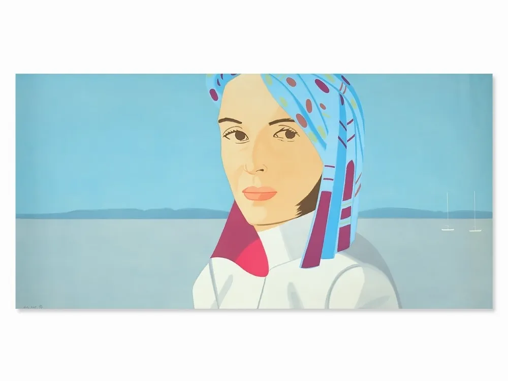 Офорт И Аквитанта Katz - Blue Hat