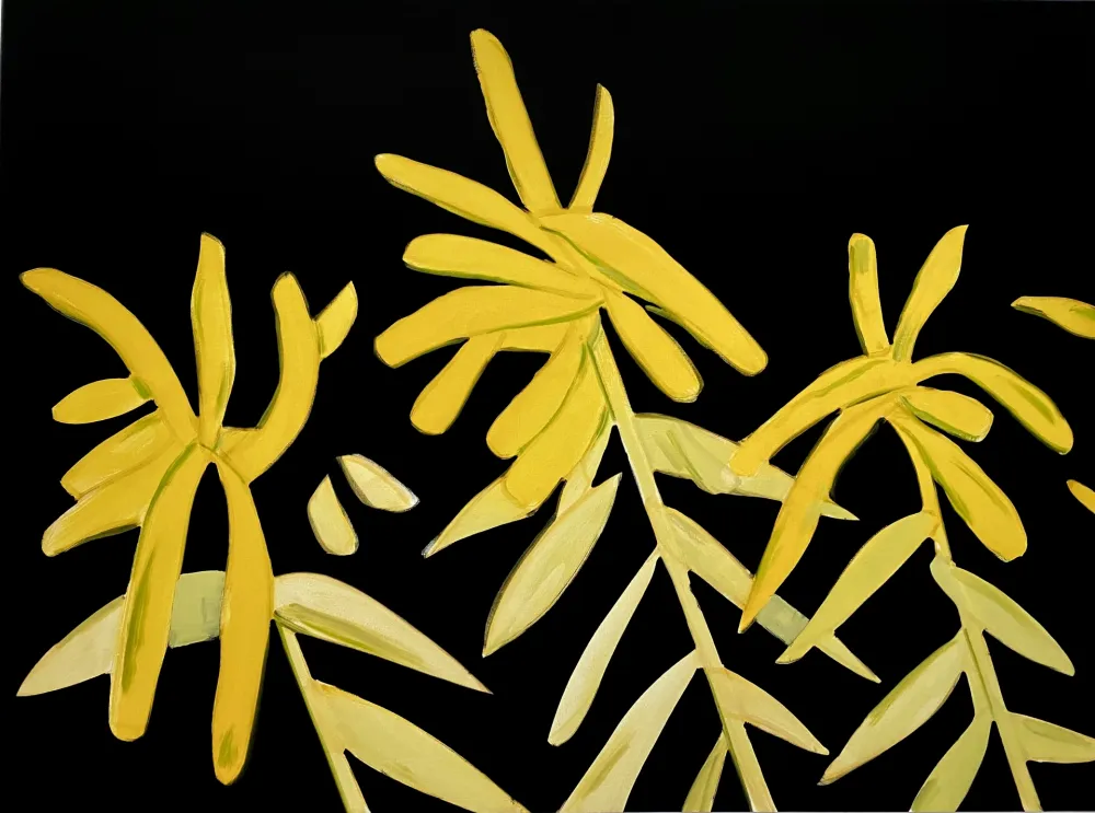 Сериграфия Katz - Goldenrod