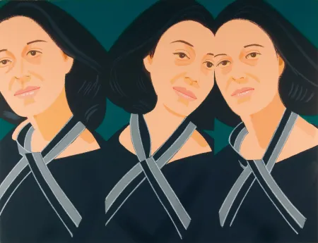 Сериграфия Katz - Grey Ribbon