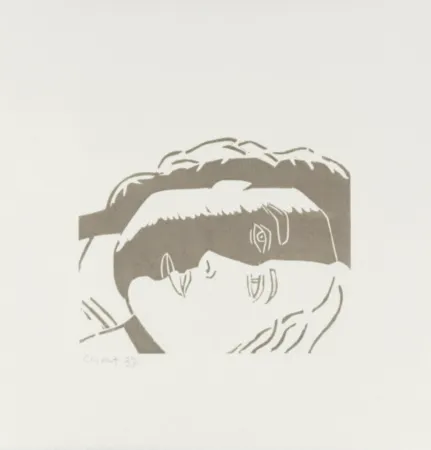 Гравюра На Дереве Katz - Peter and Linda (from A Tremor in the Morning)