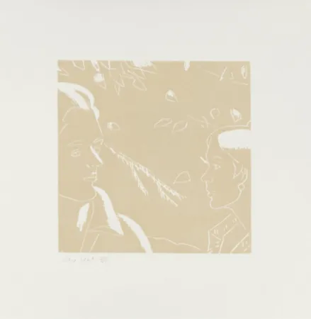 Гравюра На Дереве Katz - Rackstraw and Peggy (from a Tremor in the Morning)