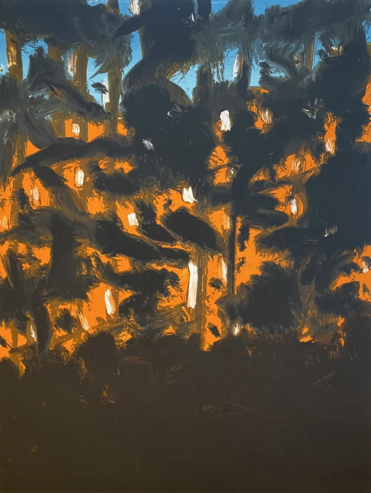 Литография Katz - Sunrise