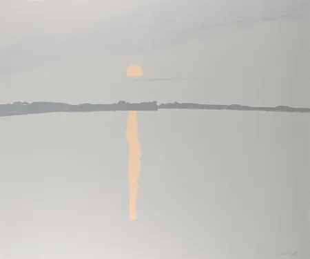 Сериграфия Katz - Sunset, Lake Wesserunsett I