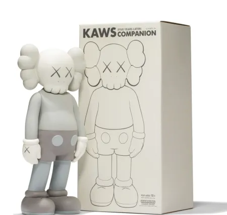Монотип Kaws - 5 Years Later Companion - grey