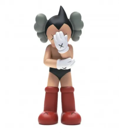Многоэкземплярное Произведение Kaws - Astro Boy (red)