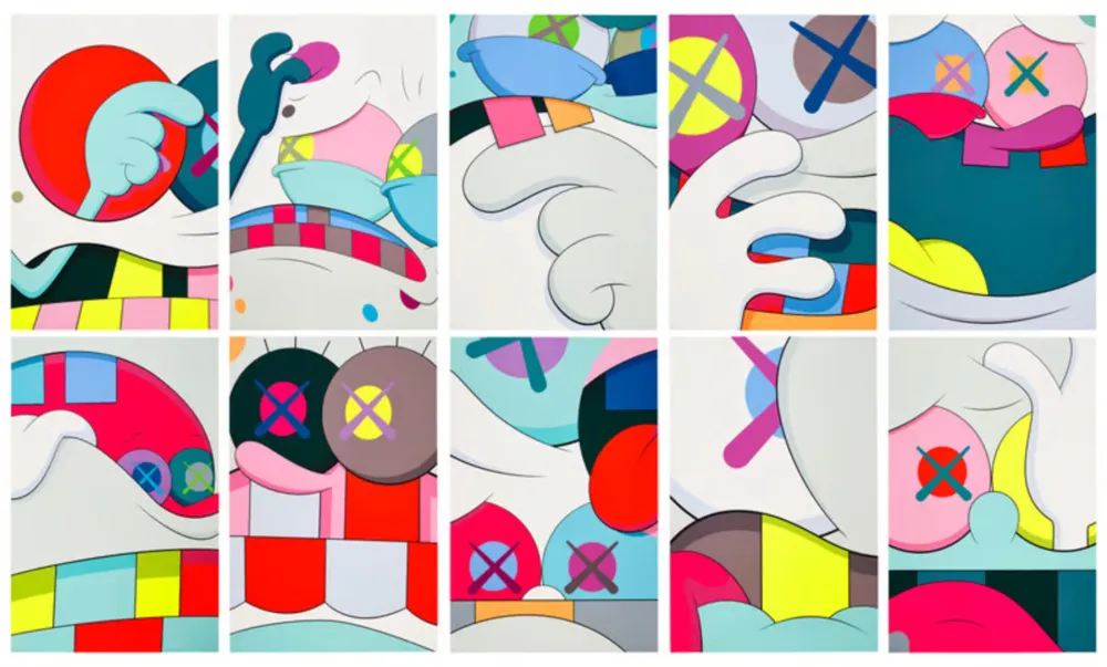 Сериграфия Kaws - Blame Game