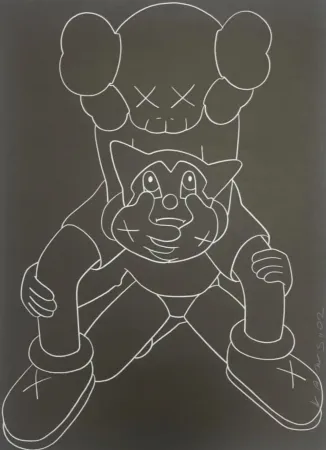 Сериграфия Kaws - Companion vs Astroboy