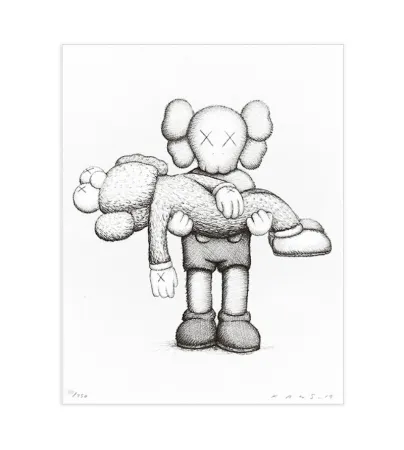 Сериграфия Kaws - Gone