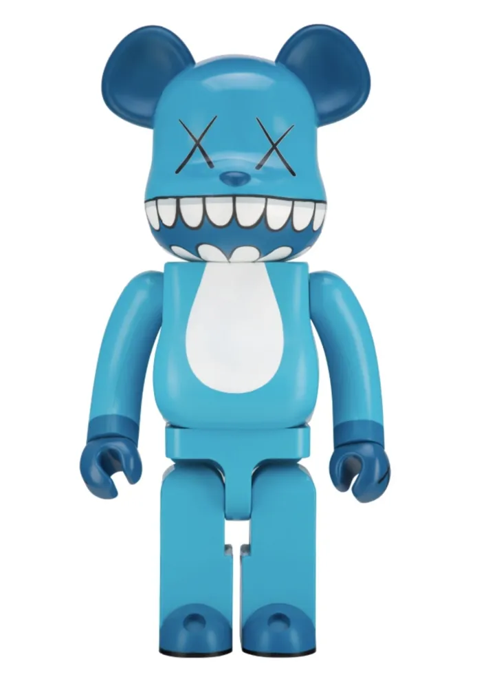 Многоэкземплярное Произведение Kaws - KAWS x Bearbrick Chomper 1000%
