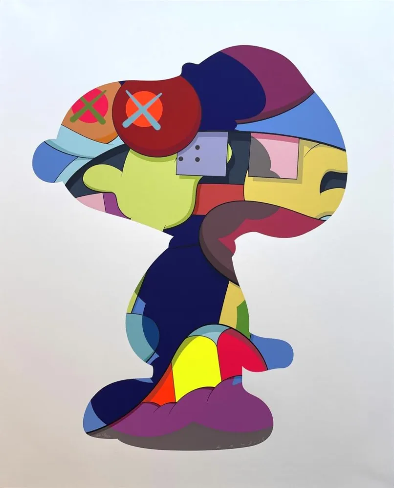 Сериграфия Kaws - No One's Home