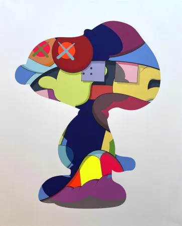 Сериграфия Kaws - No One's Home