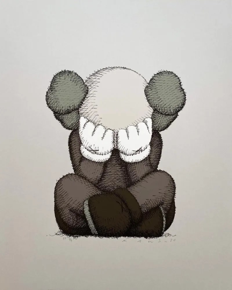 Сериграфия Kaws - Separated