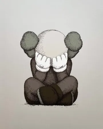 Сериграфия Kaws - Separated