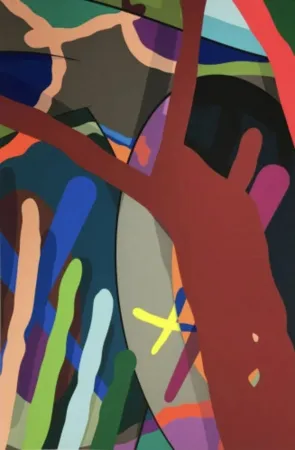 Сериграфия Kaws - Tension 4