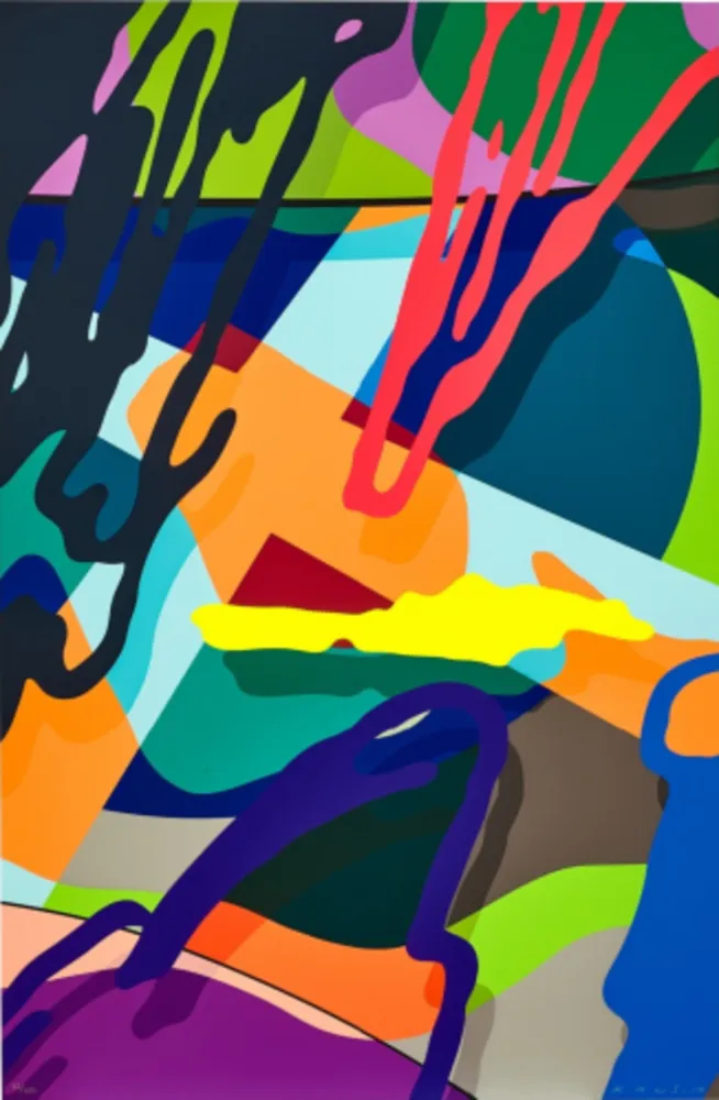 Сериграфия Kaws - Tension No. 2