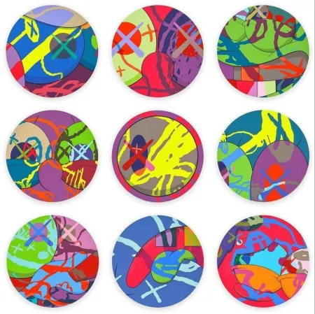 Сериграфия Kaws - The News