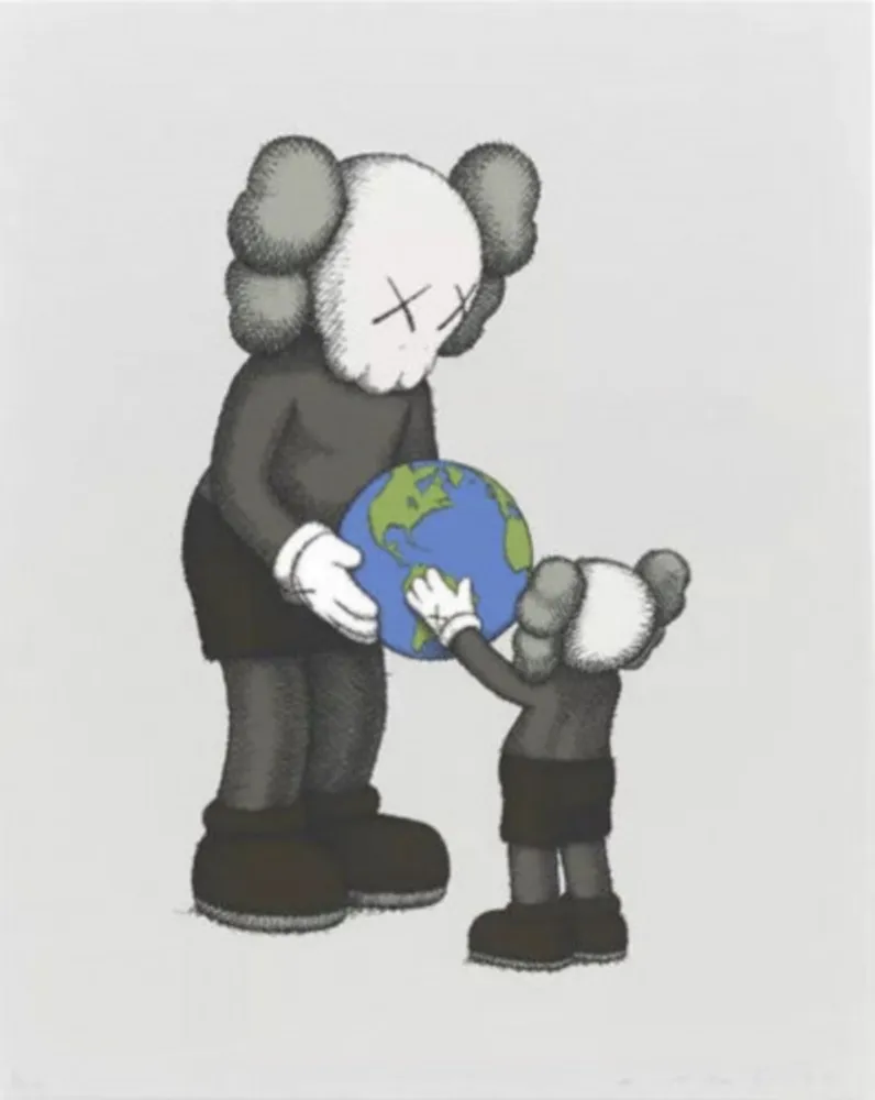 Многоэкземплярное Произведение Kaws - The promise