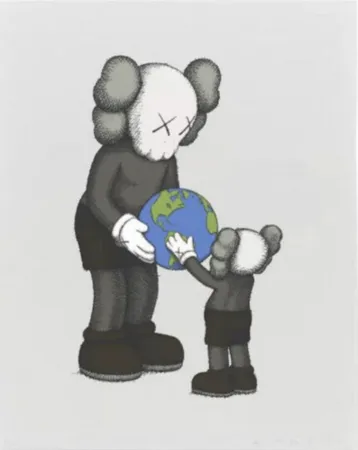 Многоэкземплярное Произведение Kaws - The promise
