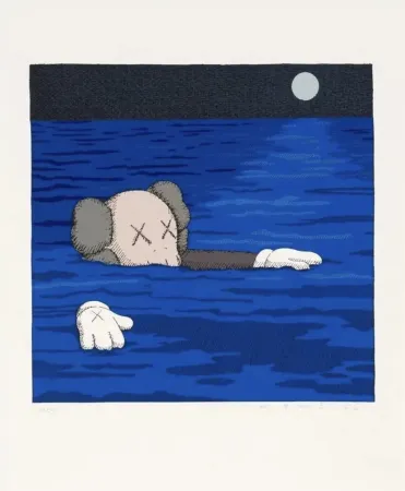 Многоэкземплярное Произведение Kaws - Tide