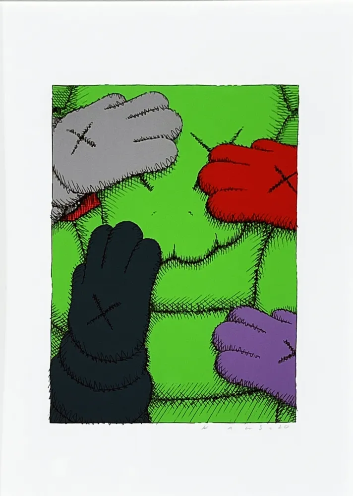 Сериграфия Kaws - Urge (1)