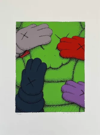 Сериграфия Kaws - Urge (1)