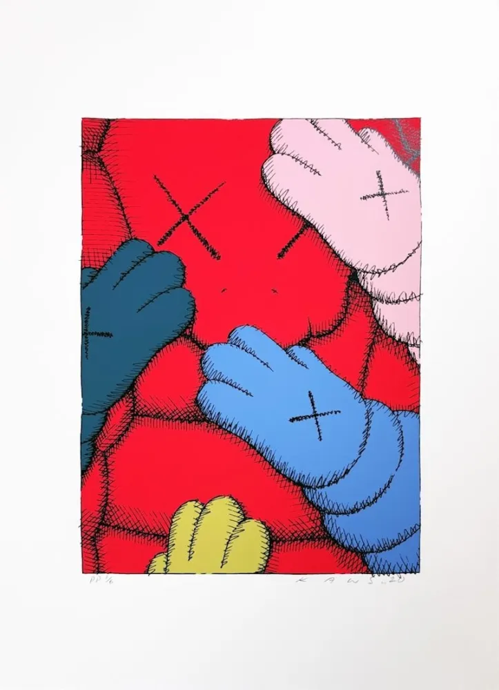 Сериграфия Kaws - Urge (10)