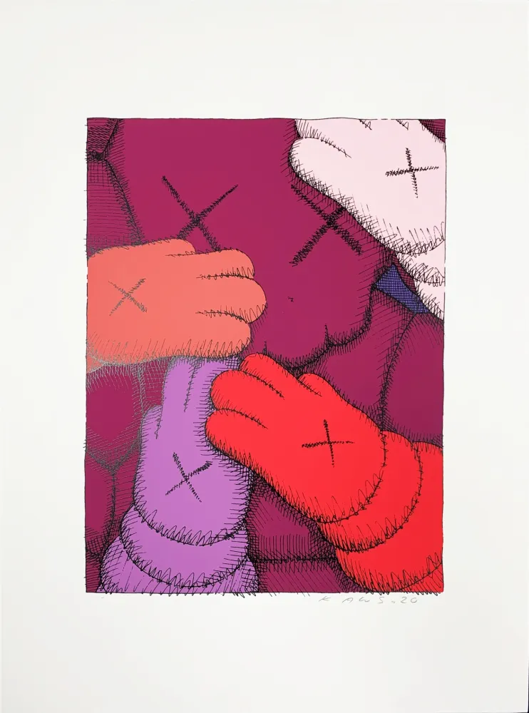 Сериграфия Kaws - Urge (2)