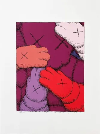 Сериграфия Kaws - Urge (2)
