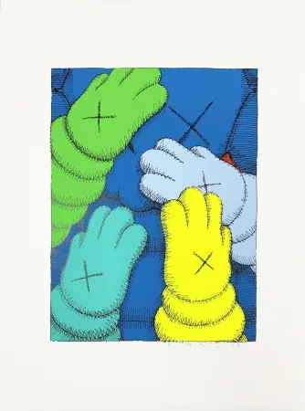 Сериграфия Kaws - Urge (3)