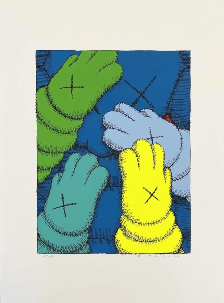 Сериграфия Kaws - Urge (3)