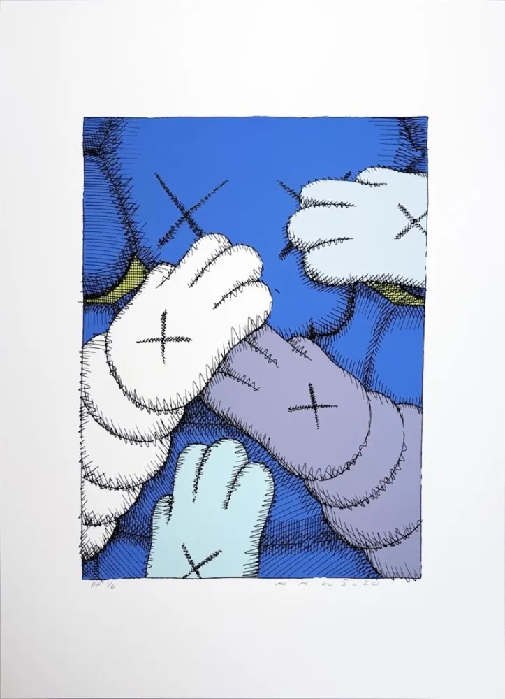 Сериграфия Kaws - Urge (6)