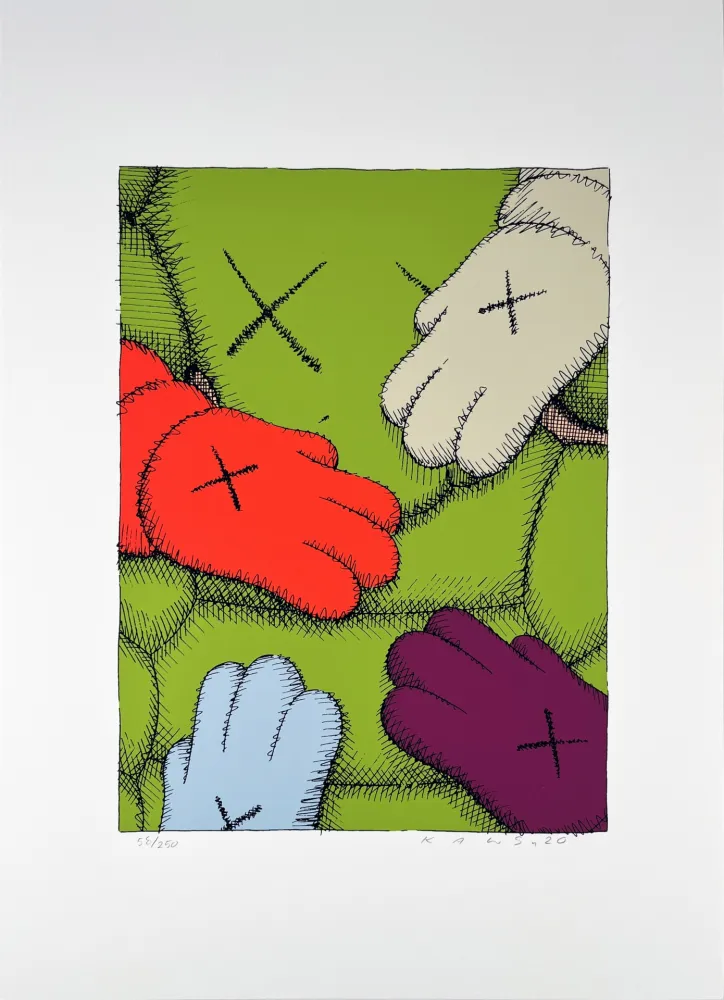 Сериграфия Kaws - Urge 9