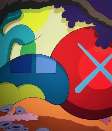 Сериграфия Kaws - You Should Know I Know