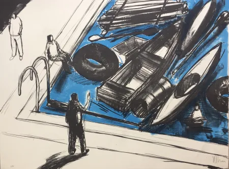 Литография Kcho - Regresa vida mia que te espero 2