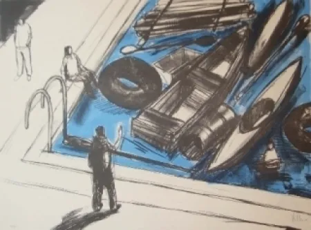 Литография Kcho - Regresa vida mia que te espero 2