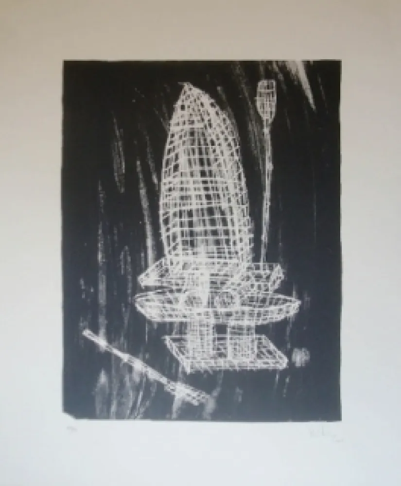 Литография Kcho - Sans titre