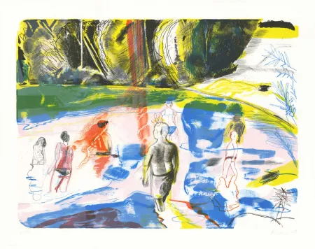 Литография Kebbi - Sans titre