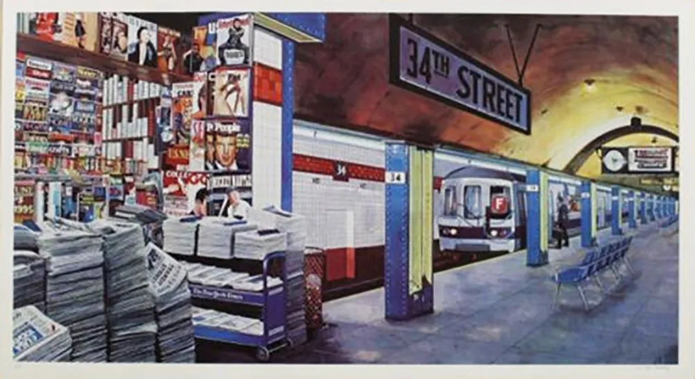 Сериграфия Keeley - 34TH STREET