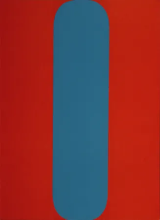 Литография Kelly - Abstract Composition (K), 1964