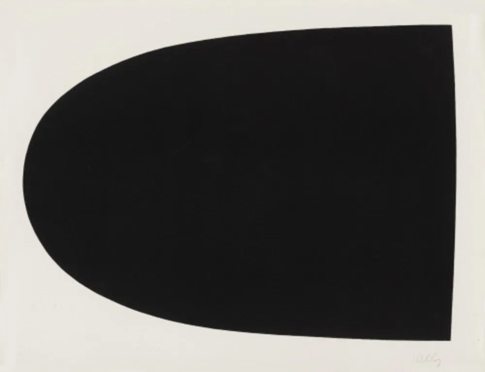 Литография Kelly - Black, from the 9 Portfolio