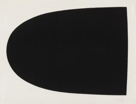 Литография Kelly - Black, from the 9 Portfolio