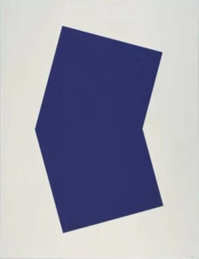 Литография Kelly - Blue